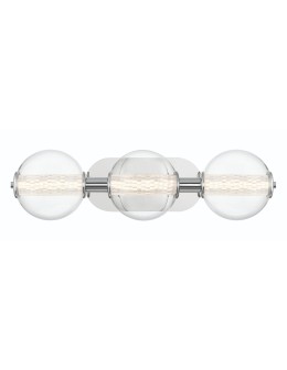 Quintiesse Atomo wall lamp - 3 light sources - Polished chrome IP44 Elstead Lighting QN-ATOMO-3W-PC - product 2