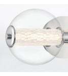 Bathroom wall lamps - Quintiesse Atomo wall lamp - 3 light sources - Polished chrome IP44 Elstead Lighting QN-ATOMO-3W-PC - product 5