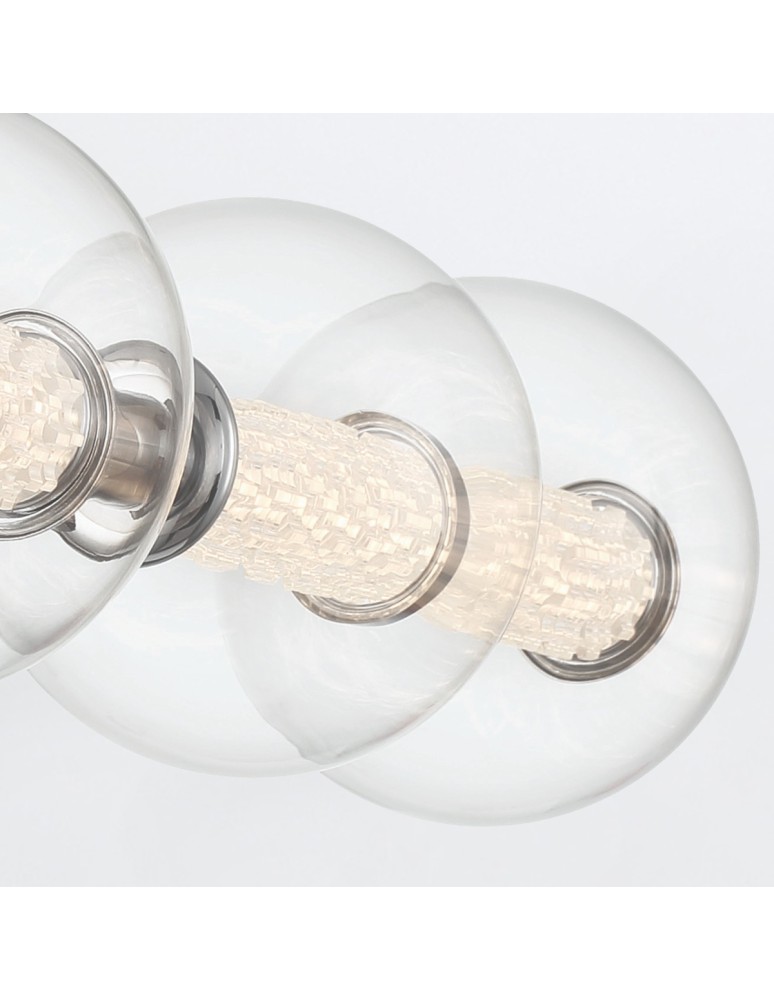 Bathroom wall lamps - Quintiesse Atomo wall lamp - 4 light sources - Polished chrome IP44 Elstead Lighting QN-ATOMO-4W-PC - product kolory-swiatla.pl 4