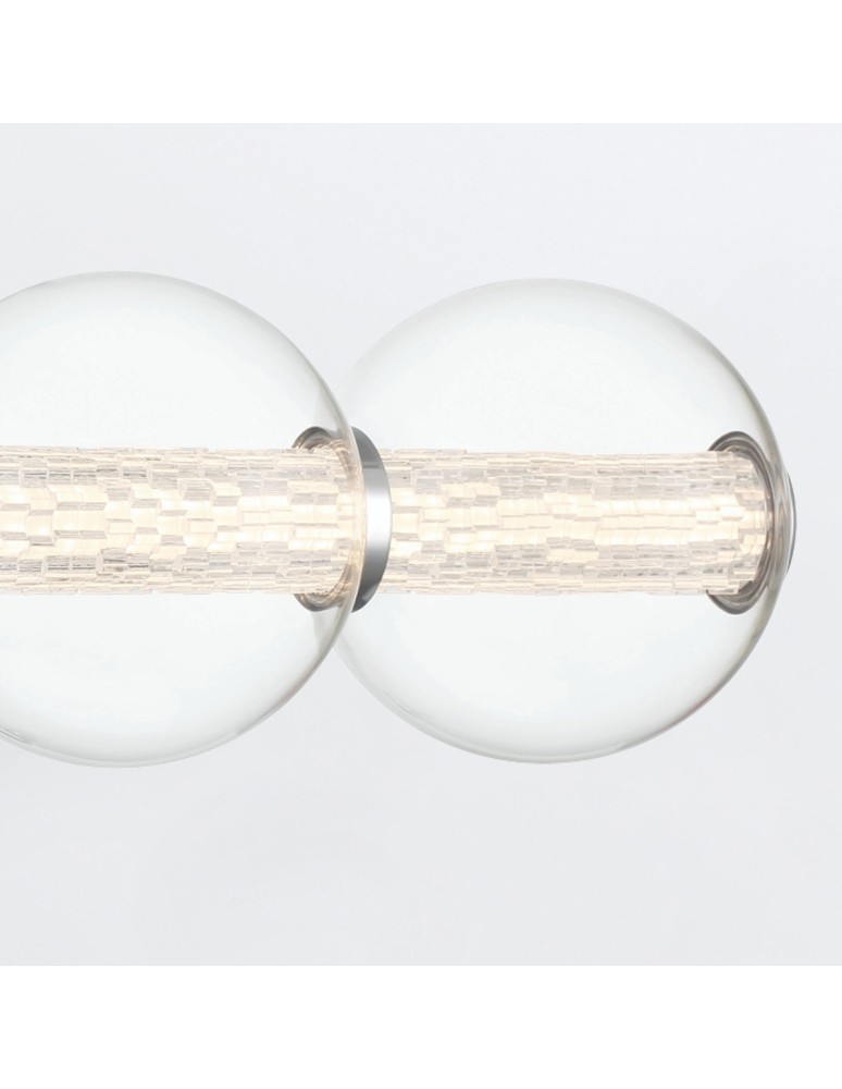Bathroom wall lamps - Quintiesse Atomo wall lamp - 4 light sources - Polished chrome IP44 Elstead Lighting QN-ATOMO-4W-PC - product kolory-swiatla.pl 6