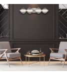Bathroom wall lamps - Quintiesse Atomo wall lamp - 4 light sources - Polished chrome IP44 Elstead Lighting QN-ATOMO-4W-PC - product 8