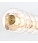 Bathroom wall lamps - Quintiesse Atomo wall lamp - 5 light sources - Brushed gold IP44 Elstead Lighting QN-ATOMO-5W-BG - product 3
