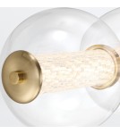Bathroom wall lamps - Quintiesse Atomo wall lamp - 5 light sources - Brushed gold IP44 Elstead Lighting QN-ATOMO-5W-BG - product 5