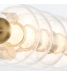 Bathroom wall lamps - Quintiesse Atomo wall lamp - 5 light sources - Brushed gold IP44 Elstead Lighting QN-ATOMO-5W-BG - product 6