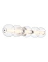 Quintiesse Atomo wall lamp - 5 light sources - Polished chrome IP44 Elstead Lighting QN-ATOMO-5W-PC