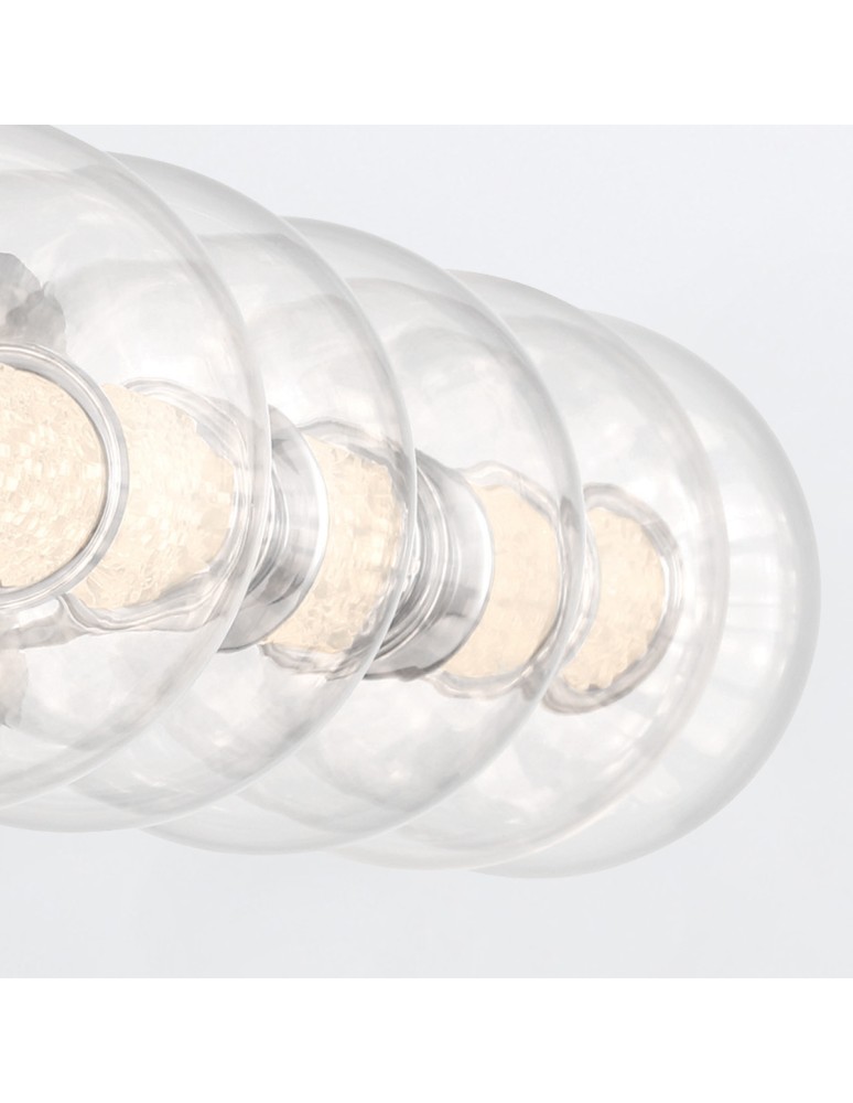 Quintiesse Kinkiet Atomo - 5 źródeł światła - Polerowany chrom QN-ATOMO-5W-PC