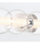 Bathroom wall lamps - Quintiesse Atomo wall lamp - 5 light sources - Polished chrome IP44 Elstead Lighting QN-ATOMO-5W-PC - product 5