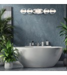 Quintiesse Kinkiet Atomo - 5 źródeł światła - Polerowany chrom QN-ATOMO-5W-PC