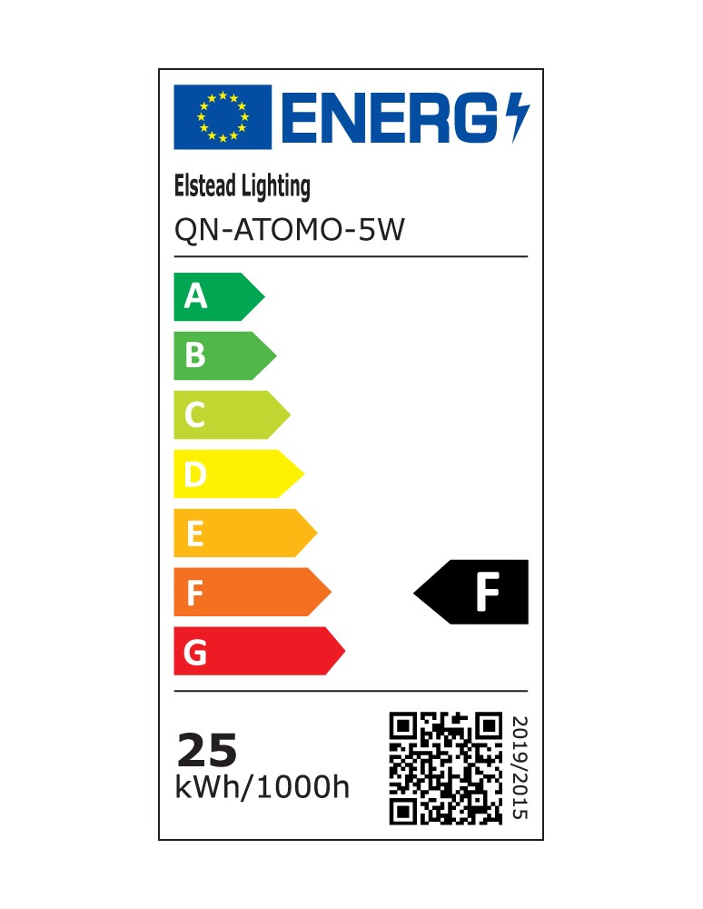 Quintiesse Kinkiet Atomo - 5 źródeł światła - Polerowany chrom QN-ATOMO-5W-PC