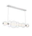 Quintiesse Lampa wyspowa Atomo - 7 źródeł światła - Polerowany chrom QN-ATOMO-LP7-PC