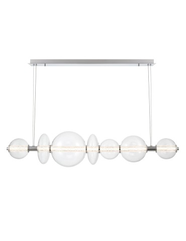Quintiesse Lampa wyspowa Atomo - 7 źródeł światła - Polerowany chrom QN-ATOMO-LP7-PC - produkt 2