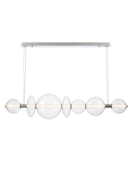 Quintiesse Atomo island lamp - 7 light sources - Polished chrome Elstead Lighting QN-ATOMO-LP7-PC - product 2