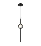 Pendant lamps - Quintiesse Barletta pendant lamp - 1 light source - Matte black Elstead Lighting QN-BARLETTA-1P-BK - product 1