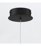 Quintiesse Lampa wisząca Barletta - 1 źródło światła - Matowa czerń QN-BARLETTA-1P-BK