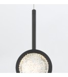 Quintiesse Lampa wisząca Barletta - 1 źródło światła - Matowa czerń QN-BARLETTA-1P-BK
