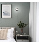 Pendant lamps - Quintiesse Barletta pendant lamp - 1 light source - Matte black Elstead Lighting QN-BARLETTA-1P-BK - product 5