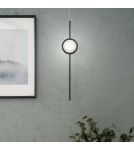 Quintiesse Lampa wisząca Barletta - 1 źródło światła - Matowa czerń QN-BARLETTA-1P-BK