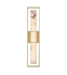 Bathroom wall lamps - Quintiesse Large Blakley wall lamp - 1 light source - Brushed gold IP44 Elstead Lighting QN-BLAKLEY-L-BG - product 2