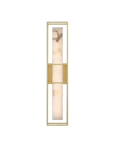 Quintiesse Large Blakley wall lamp - 1 light source - Brushed gold IP44 Elstead Lighting QN-BLAKLEY-L-BG - product 2