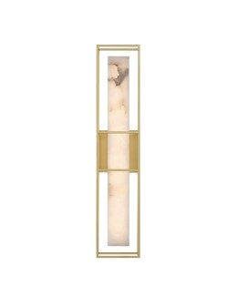 Quintiesse Large Blakley wall lamp - 1 light source - Brushed gold IP44 Elstead Lighting QN-BLAKLEY-L-BG - product 2
