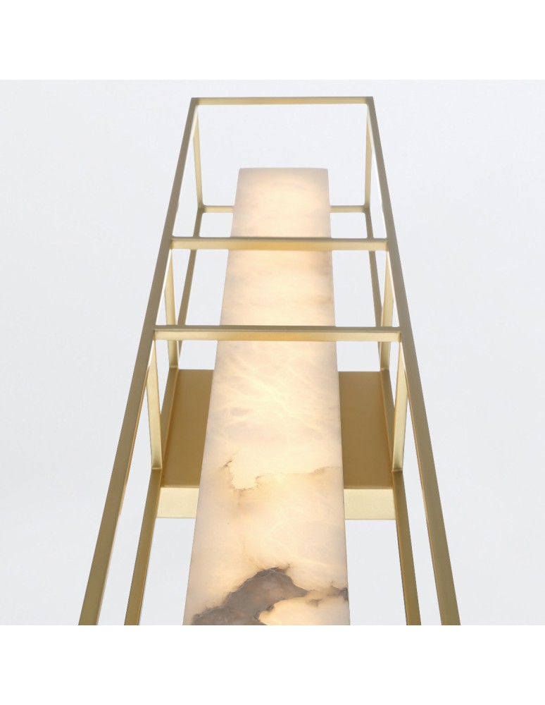 Bathroom wall lamps - Quintiesse Large Blakley wall lamp - 1 light source - Brushed gold IP44 Elstead Lighting QN-BLAKLEY-L-BG - product kolory-swiatla.pl 6