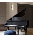 Quintiesse Duży kinkiet Blakley - 1 źródło światła - Szczotkowane złoto QN-BLAKLEY-L-BG