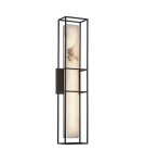 Bathroom wall lamps - Quintiesse Large Blakley wall lamp - 1 light source - Matte black IP44 Elstead Lighting QN-BLAKLEY-L-BK - product 1