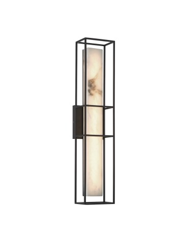 Quintiesse Large Blakley wall lamp - 1 light source - Matte black IP44 Elstead Lighting QN-BLAKLEY-L-BK