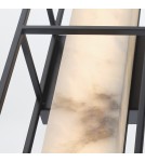 Quintiesse Duży kinkiet Blakley - 1 źródło światła - Matowa czerń QN-BLAKLEY-L-BK