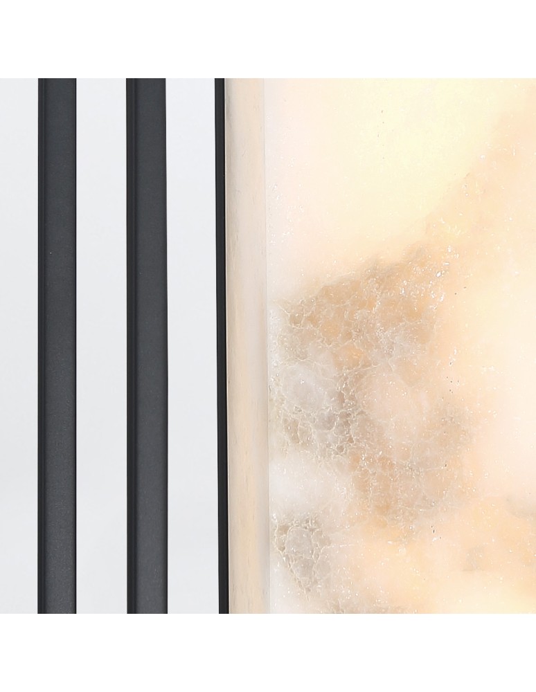 Bathroom wall lamps - Quintiesse Large Blakley wall lamp - 1 light source - Matte black IP44 Elstead Lighting QN-BLAKLEY-L-BK - product kolory-swiatla.pl 4