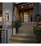 Quintiesse Duży kinkiet Blakley - 1 źródło światła - Matowa czerń QN-BLAKLEY-L-BK