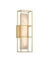 Quintiesse Blakley medium wall lamp - 1 light source - Brushed gold IP44 Elstead Lighting QN-BLAKLEY-M-BG