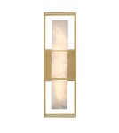 Bathroom wall lamps - Quintiesse Blakley medium wall lamp - 1 light source - Brushed gold IP44 Elstead Lighting QN-BLAKLEY-M-BG - product 2