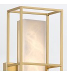 Bathroom wall lamps - Quintiesse Blakley medium wall lamp - 1 light source - Brushed gold IP44 Elstead Lighting QN-BLAKLEY-M-BG - product 4