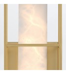 Bathroom wall lamps - Quintiesse Blakley medium wall lamp - 1 light source - Brushed gold IP44 Elstead Lighting QN-BLAKLEY-M-BG - product 6