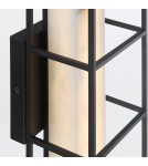 Bathroom wall lamps - Quintiesse Blakley medium wall lamp - 1 light source - Matte black IP44 Elstead Lighting QN-BLAKLEY-M-BK - product 3