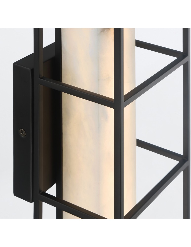 Bathroom wall lamps - Quintiesse Blakley medium wall lamp - 1 light source - Matte black IP44 Elstead Lighting QN-BLAKLEY-M-BK - product kolory-swiatla.pl 3