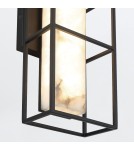 Bathroom wall lamps - Quintiesse Blakley medium wall lamp - 1 light source - Matte black IP44 Elstead Lighting QN-BLAKLEY-M-BK - product 4