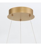 Pendant lamps - Quintiesse Cadoux Chandelier - Brushed Gold Elstead Lighting QN-CADOUX-P-BG. - product 3