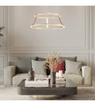 Pendant lamps - Quintiesse Cadoux Chandelier - Brushed Gold Elstead Lighting QN-CADOUX-P-BG. - product 5