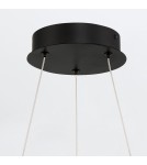 Pendant lamps - Quintiesse Cadoux Chandelier - Matte Black Elstead Lighting QN-CADOUX-P-BK - product 3