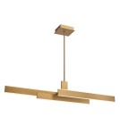 Pendant lamps - Quintiesse Cameno island lamp - Brushed gold Elstead Lighting QN-CAMENO-LP-BG. - product 1