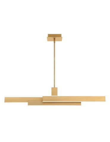 Quintiesse Cameno island lamp - Brushed gold Elstead Lighting QN-CAMENO-LP-BG. - product 2