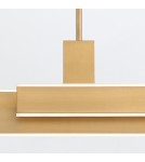 Pendant lamps - Quintiesse Cameno island lamp - Brushed gold Elstead Lighting QN-CAMENO-LP-BG. - product 4