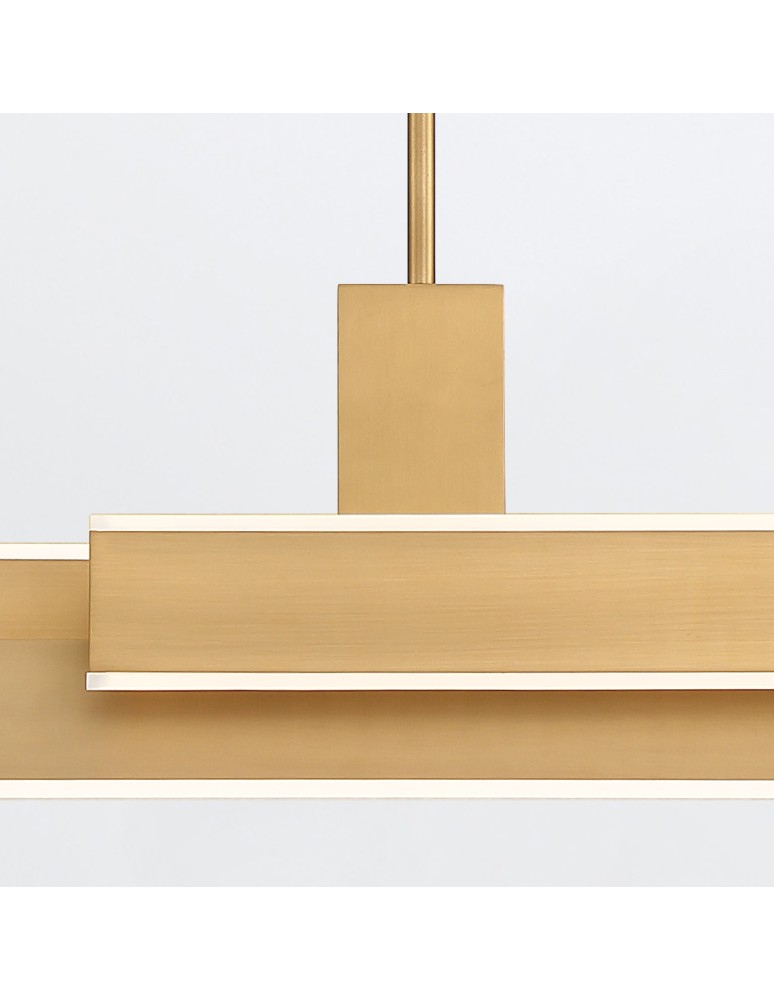 Pendant lamps - Quintiesse Cameno island lamp - Brushed gold Elstead Lighting QN-CAMENO-LP-BG. - product kolory-swiatla.pl 4