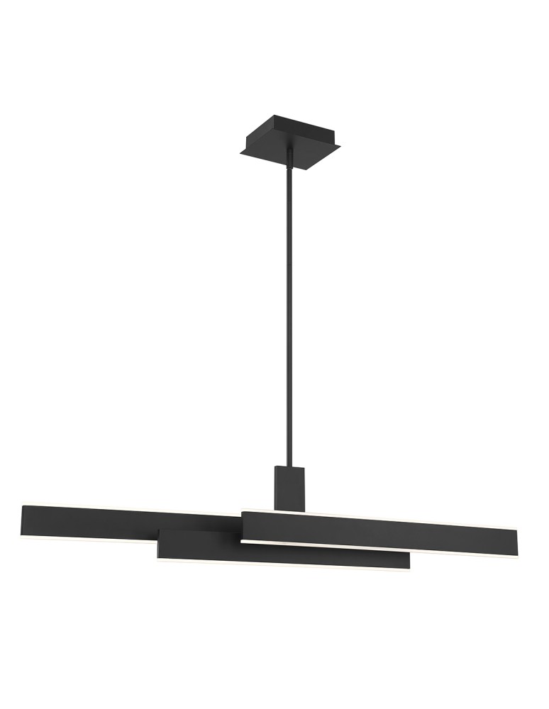 Pendant lamps - Quintiesse Cameno island lamp - Matte black Elstead Lighting QN-CAMENO-LP-BK. - product kolory-swiatla.pl 1