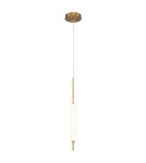 Pendant lamps - Quintiesse Cumberland pendant lamp - 1 light source - Brushed gold Elstead Lighting QN-CUMBERLAND-1P-BG - product 1