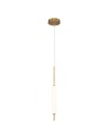 Quintiesse Cumberland pendant lamp - 1 light source - Brushed gold Elstead Lighting QN-CUMBERLAND-1P-BG