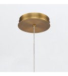 Pendant lamps - Quintiesse Cumberland pendant lamp - 1 light source - Brushed gold Elstead Lighting QN-CUMBERLAND-1P-BG - product 3