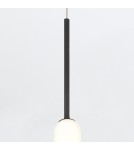 Pendant lamps - Quintiesse Cumberland pendant lamp - 1 light source - Matte black Elstead Lighting QN-CUMBERLAND-1P-BK - product 2